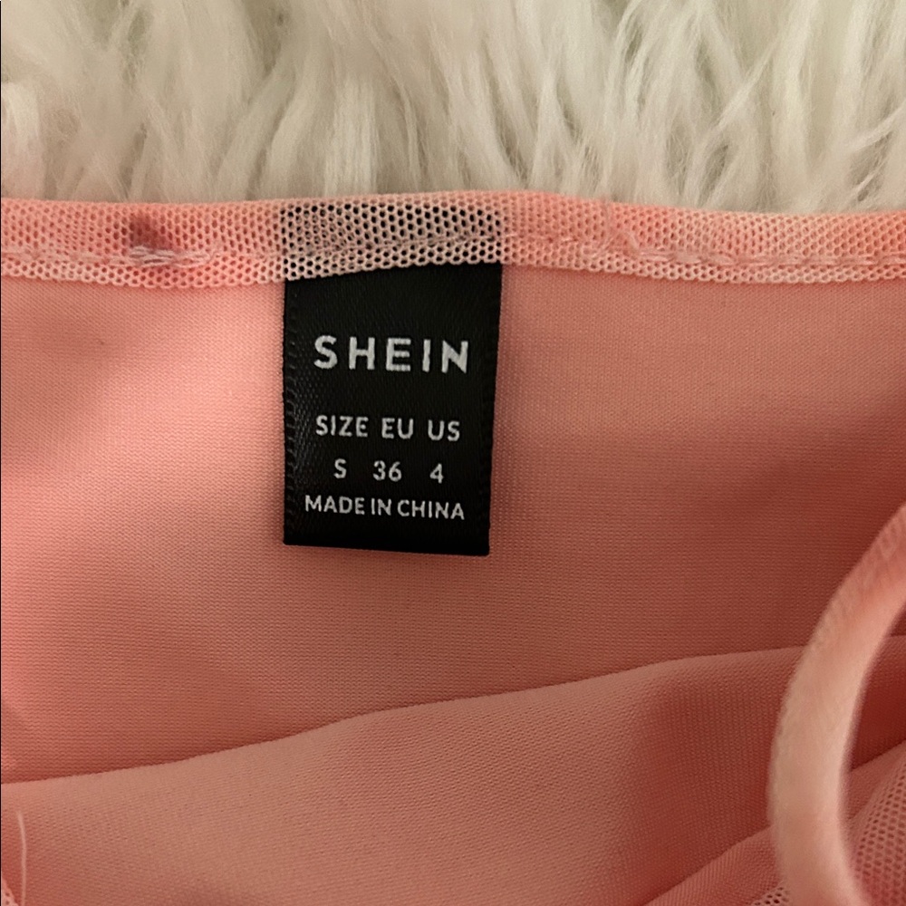 SHEIN Floral Pink Sleeveless Dress - Picture 4 of 5